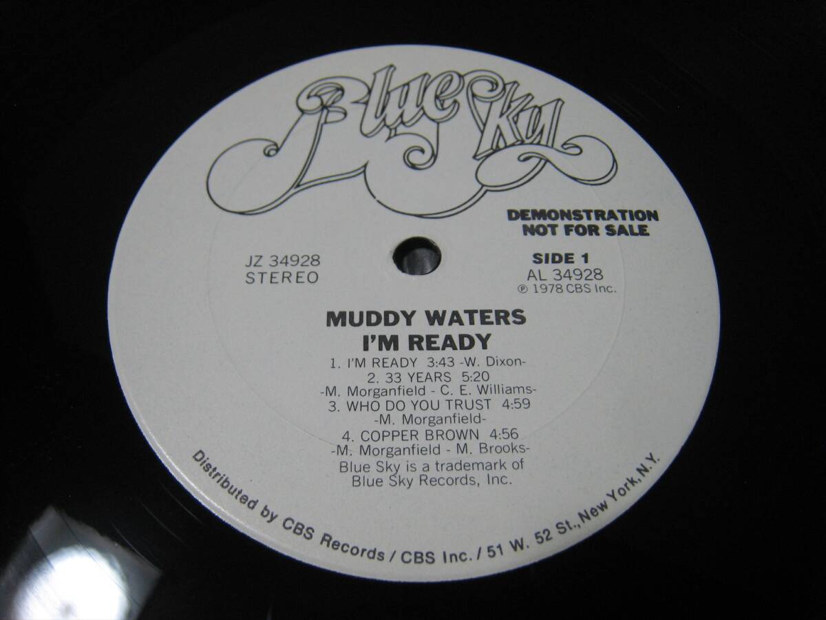 【LP】 MUDDY WATERS / ●白プロモ● I'M READY US盤 マディ・ウォーターズ アイム・レディ JOHNNY WINTERの画像7