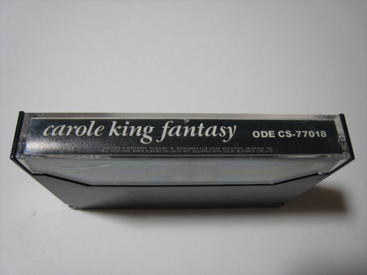 【カセットテープ】 CAROLE KING / FANTASY US版 キャロル・キング ファンタジー_画像3