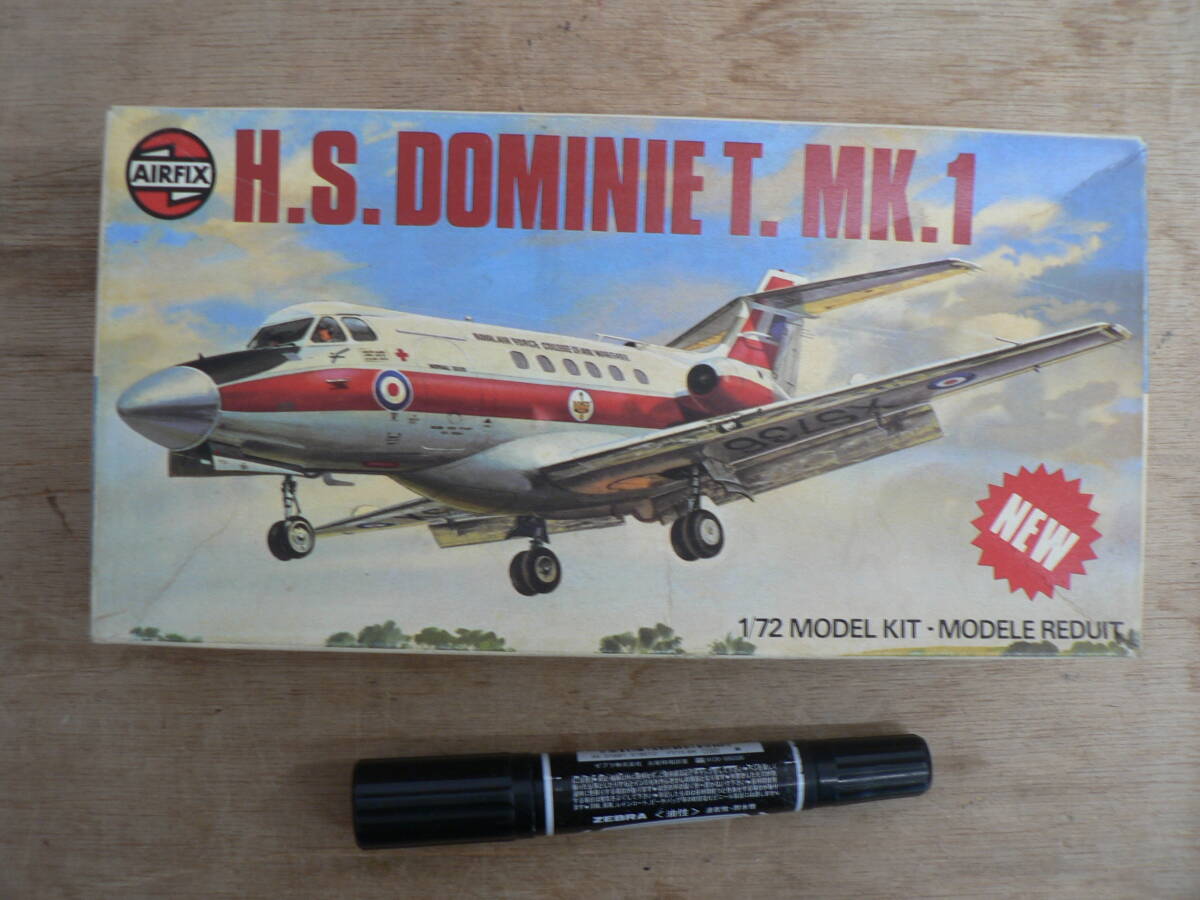 BBP272 ジャンク プラモデル AIRFIX エアフィックス 1/72 H.S.DOMINIE T. Mk. 1 ホーカーシドレー NEW_画像1