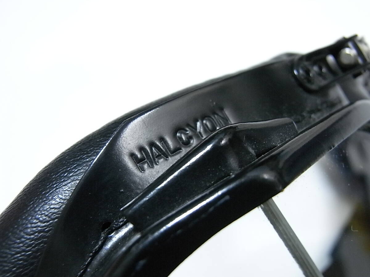 MADE IN ENGLAND 英国空軍御用達 HALCYON ハルシオン バイク ゴーグル BS-4110 四眼式 ガラスレンズ 伝統 逸品 ヴィンテージ 廃盤品_画像5