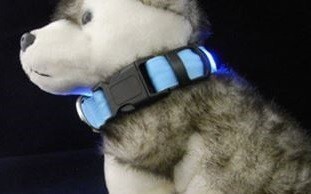 首輪LEDライトが明るく安全！中小型犬 夜間のお散歩に♪ 安心 防犯 犬 猫 ペット YWQ1949_画像10