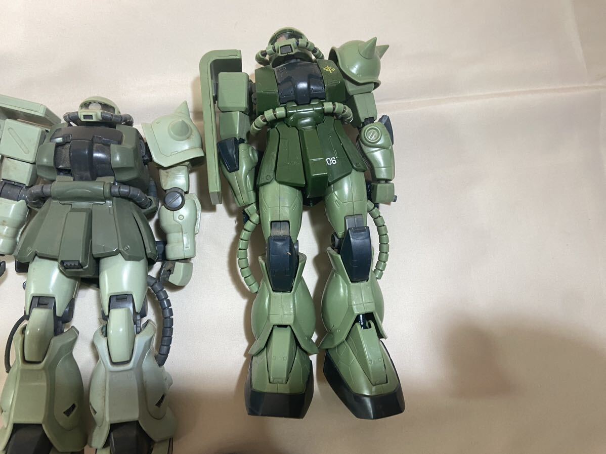 G gun pra Junk MG1/100 The kⅠ The kⅡ collection settled various 5 body set lack of equipped parts taking ..