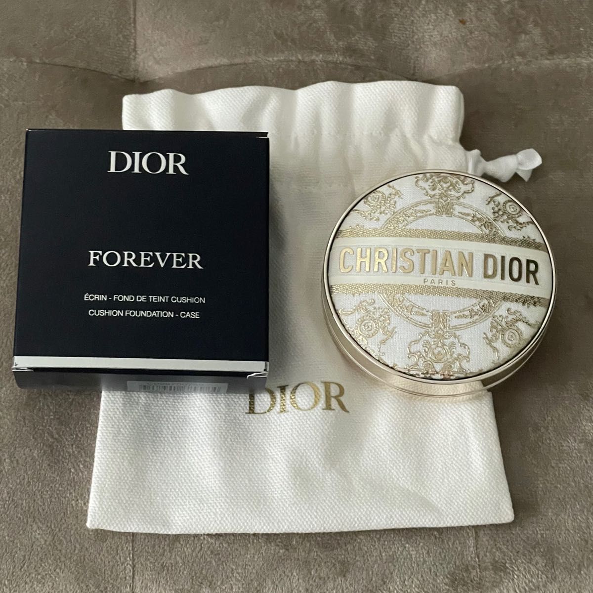 Dior クッションファンデ ケースのみ ホリデー限定 チュイルリー Dior クッションファンデ ケースのみ ホリデー限定 チュイルリー