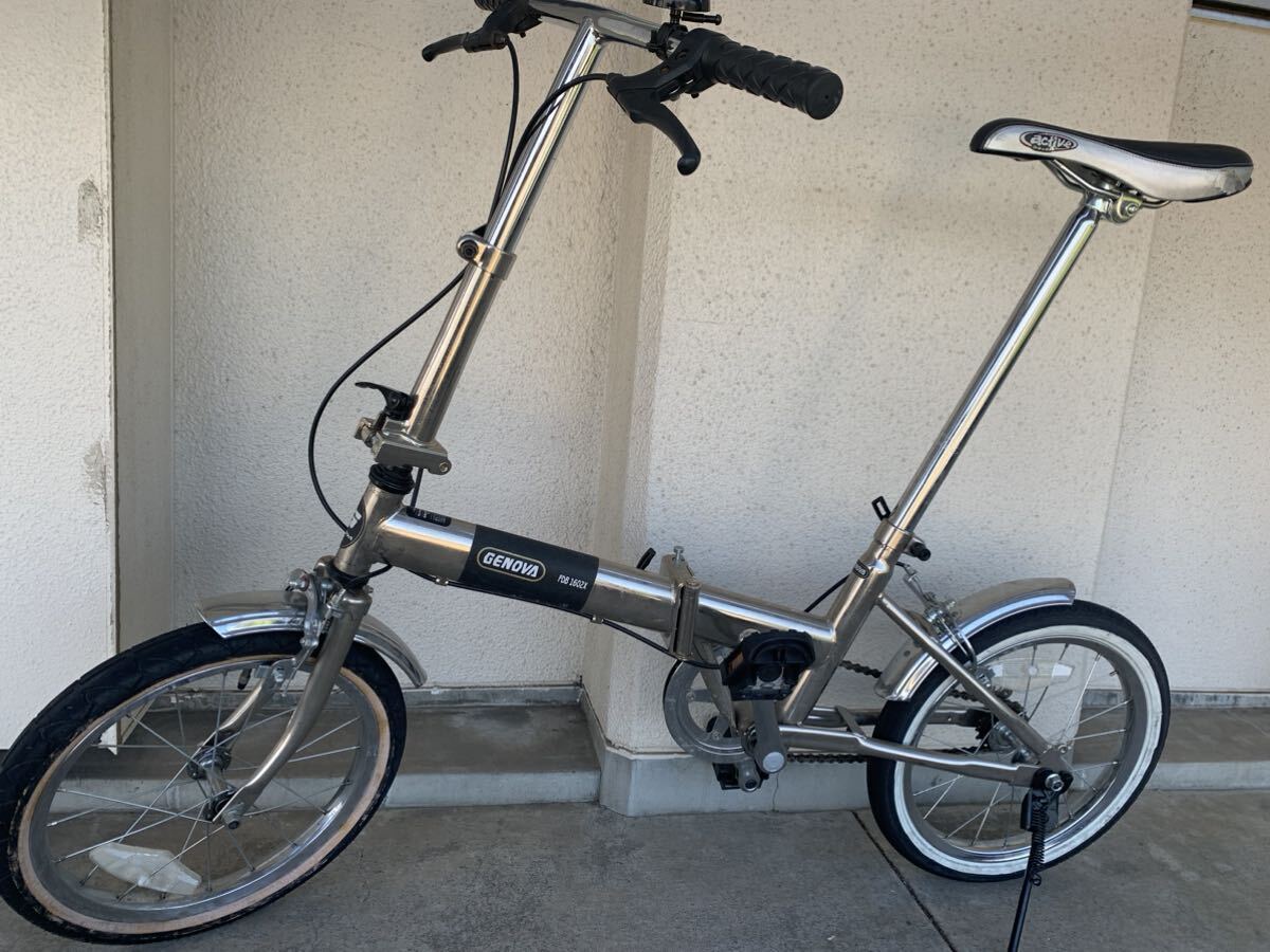 GENOVA FDB1602X 自転車　ミニベロ 折り畳み自転車 手渡しのみ_画像5