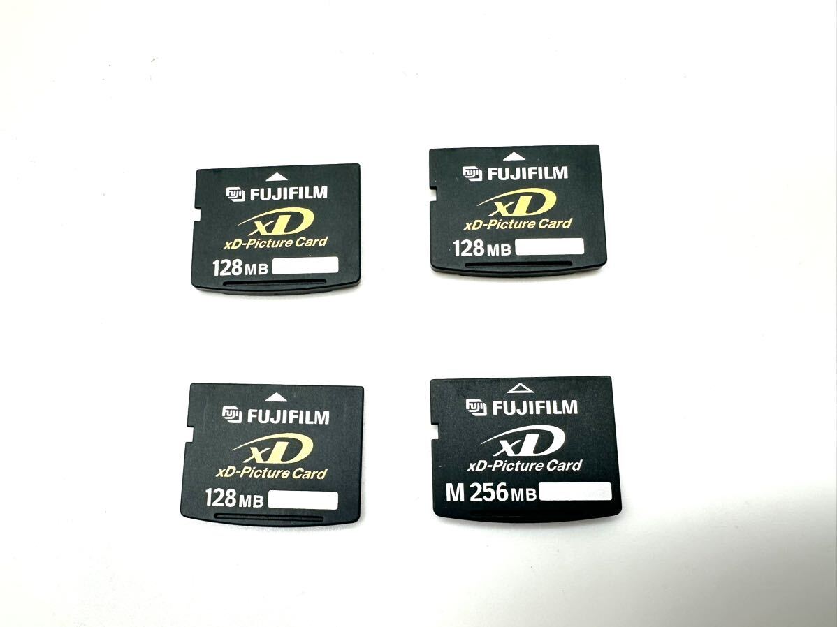 □FUJIFILM メモリースティック xD-picture card 128MB×4枚 256MB×１枚 5枚セットの画像2