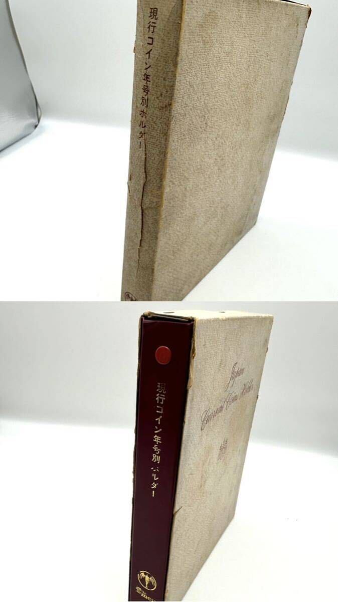 □現行コイン年号別ホルダー 抜けあり 昭和39年 1964年 東京オリンピック 1000円 含む 銀貨 千円銀貨 硬貨 額面4158円_画像10