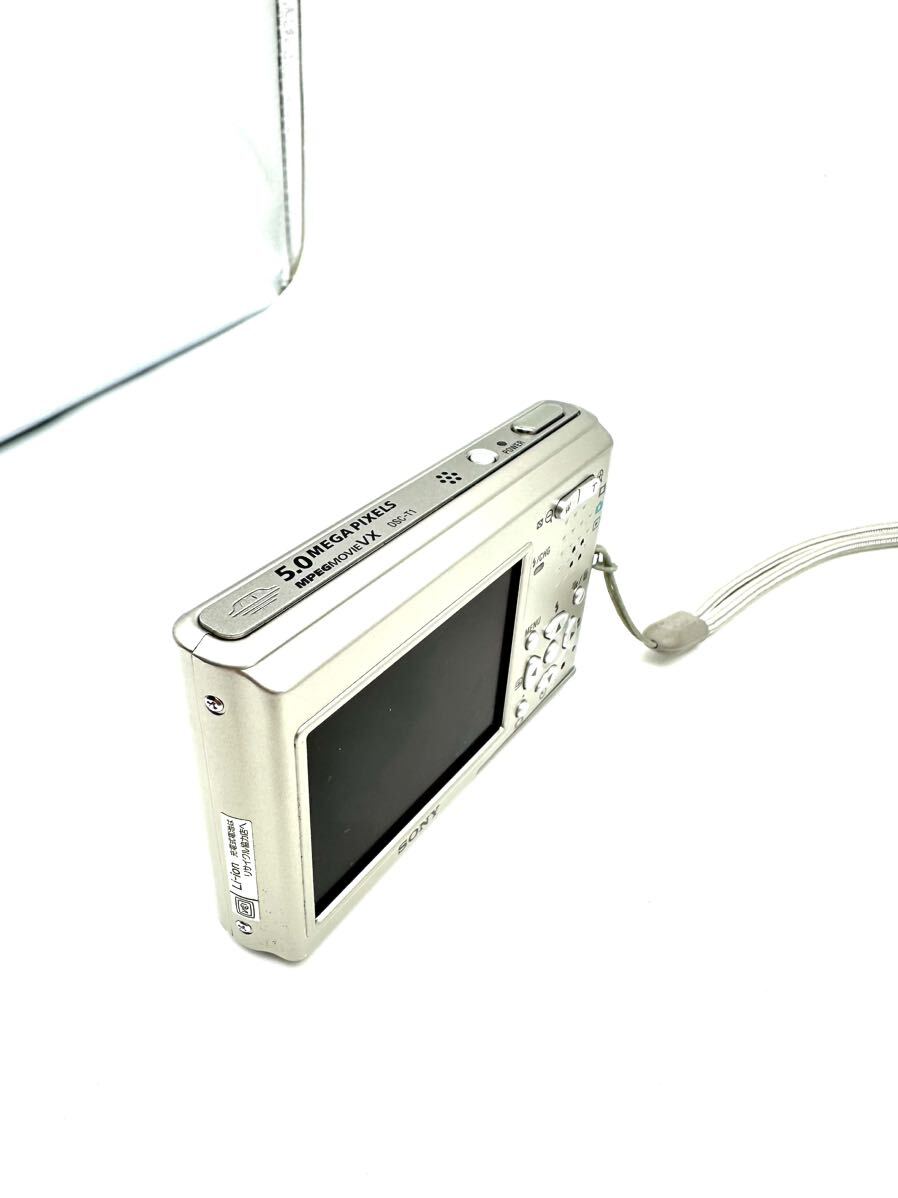 □ソニー SONY Cyber-shot DSC-T1 メモリースティックDUO ２枚 アダプター付 デジタルカメラ ジャンク サイバーショットの画像7