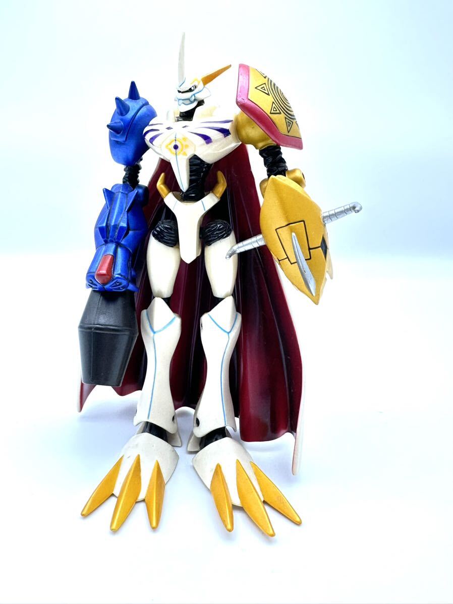 □⑥デジモン フィギュア オメガモン 可動式フィギュア DReal D-Real ディーリアル デジモンテイマーズ バンダイ BANDAI _画像1