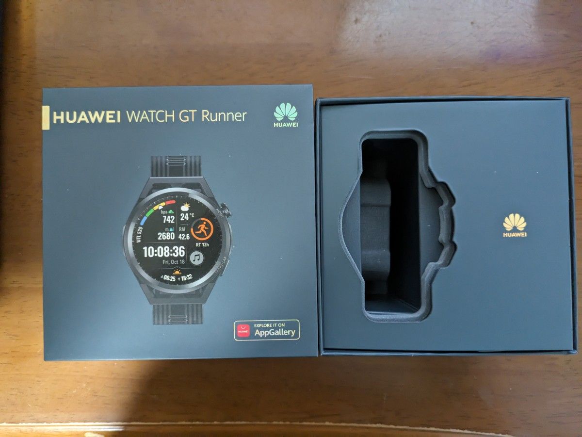 Huawei WATCH GT Runner ブラックモデル