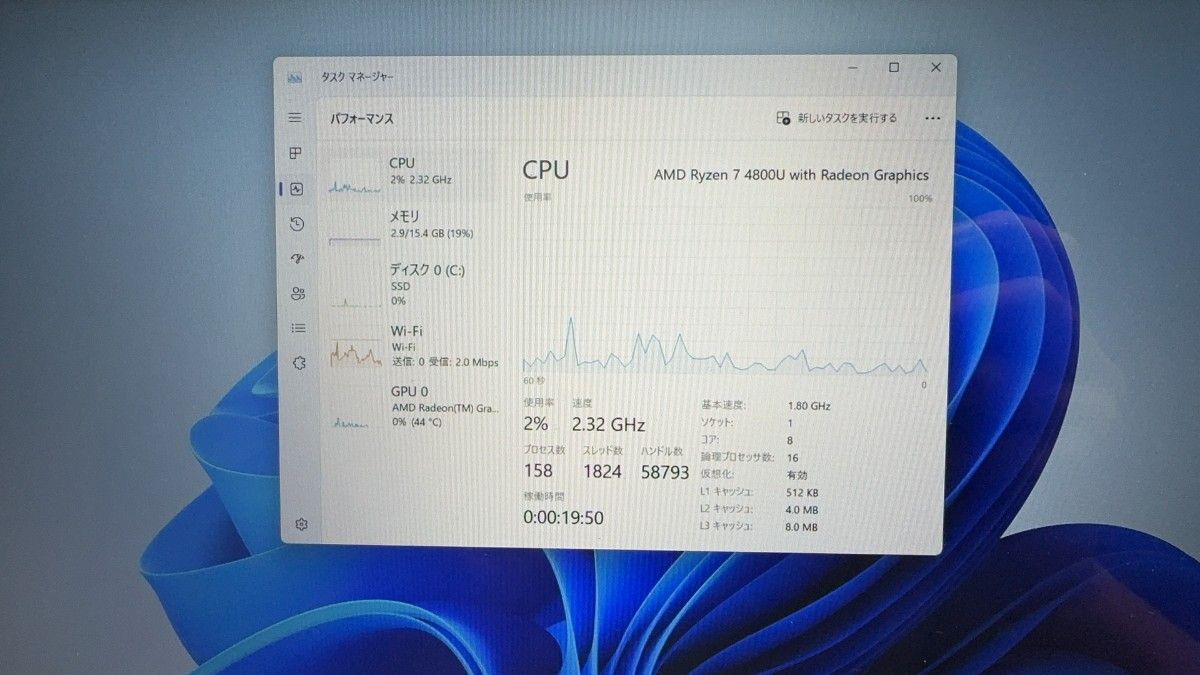 ノートPC レノボ Yoga 14s Ryzen7 4800u 超高性能 8コア16スレッド メモリ 16GB SSD 512GB
