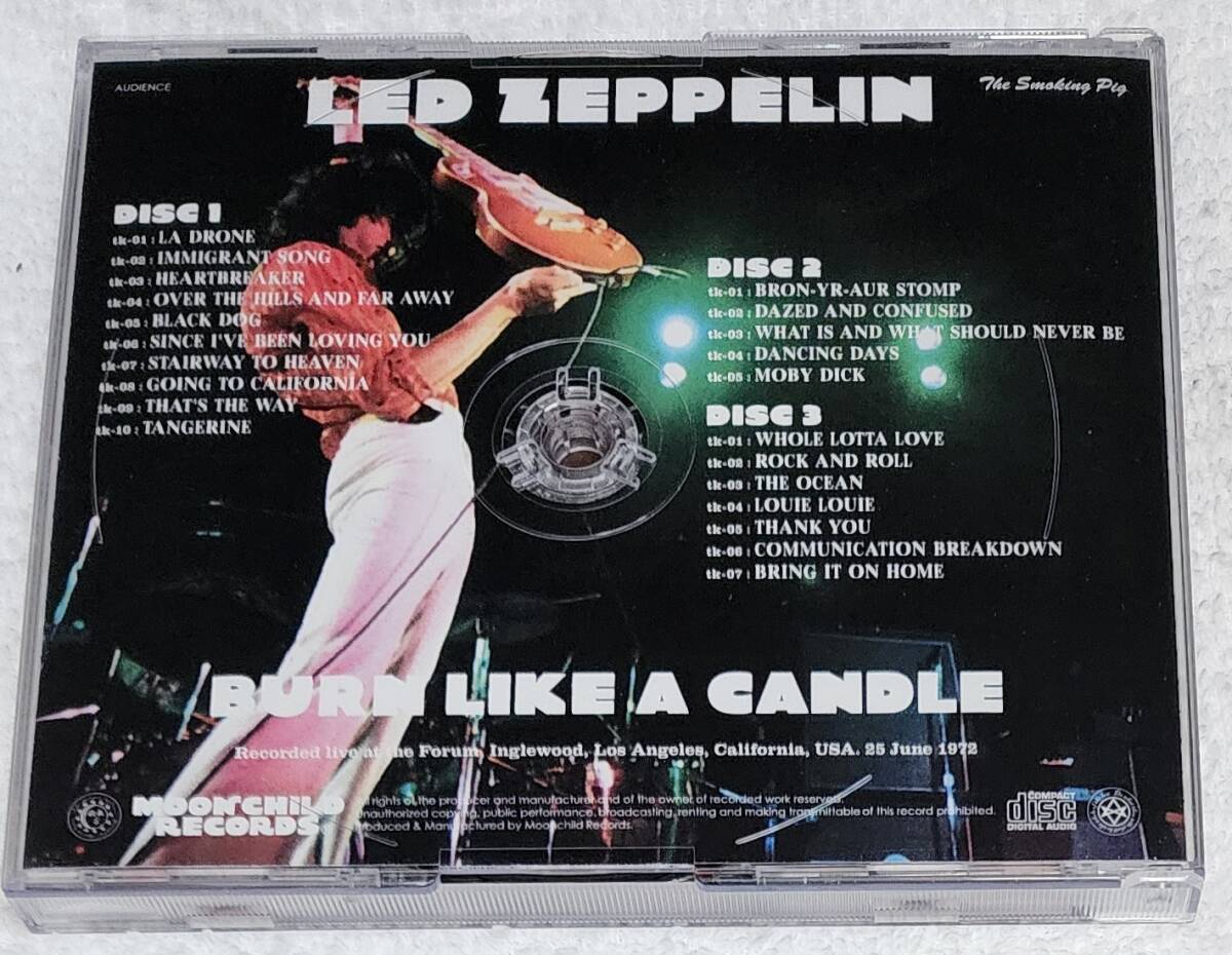 LED ZEPPELIN / BURN LIKE A CANDLE - The Smoking Pigの画像2