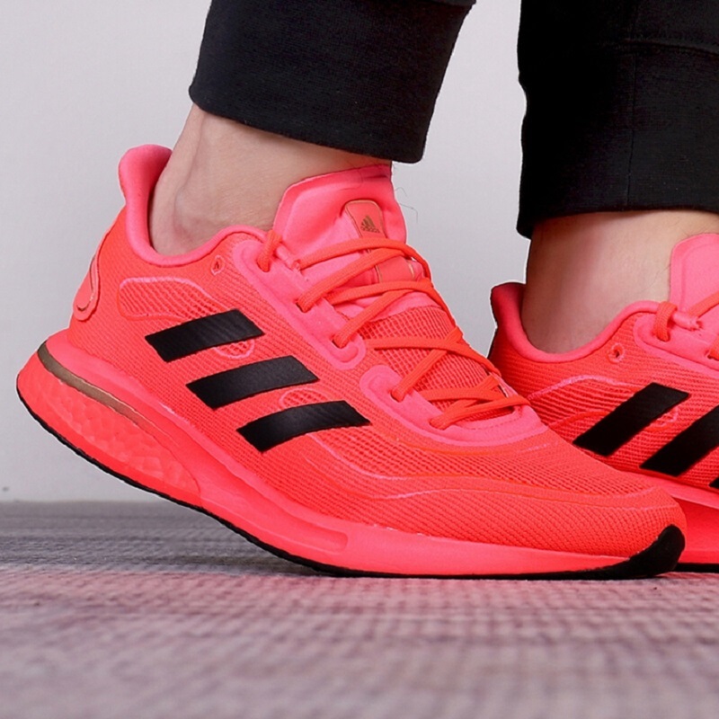  Adidas super nova29cm pink / black SUPERNOVA M men's running shoes 