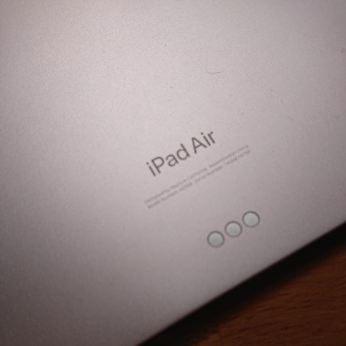 ジャンク iPad Air 5世代 wifi 64GB_画像2