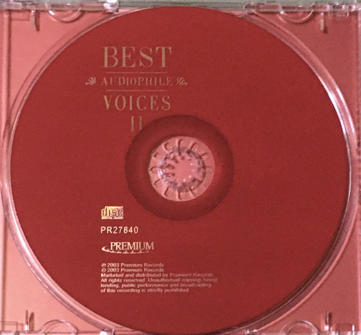 2. BEST AUDIOPHILE VOICES II / 24bit /CD_画像5