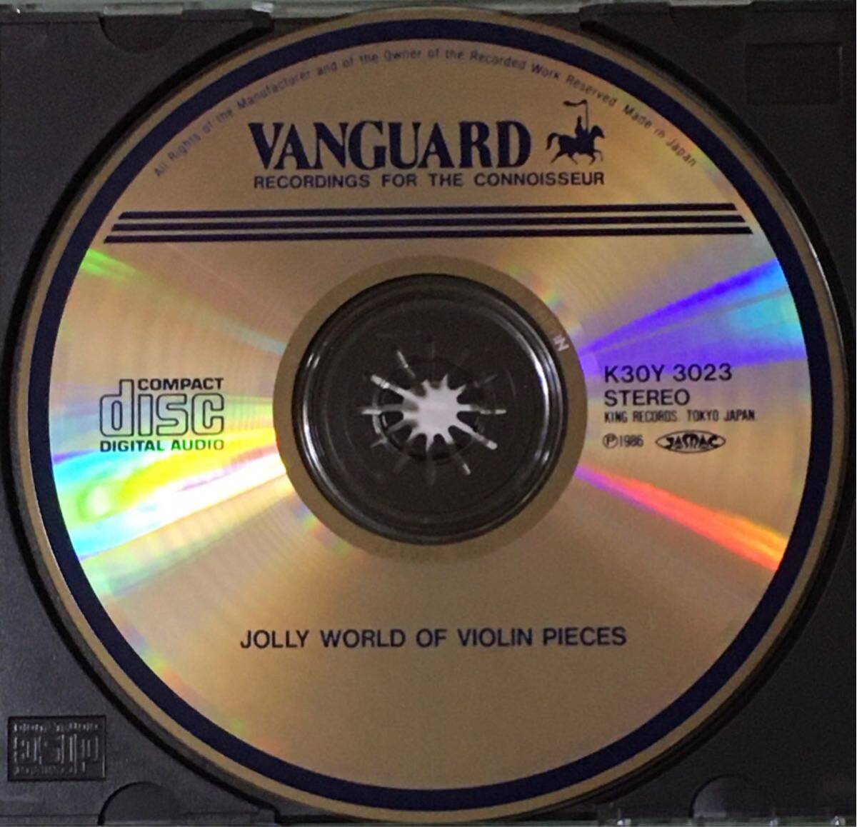VANGUARD the first period record /e Le Mans (vn),seiga-(p),gorushu man /chigoi flannel wa before /va Io Lynn masterpiece. fun /K30Y 3023/SANYO Press /CD