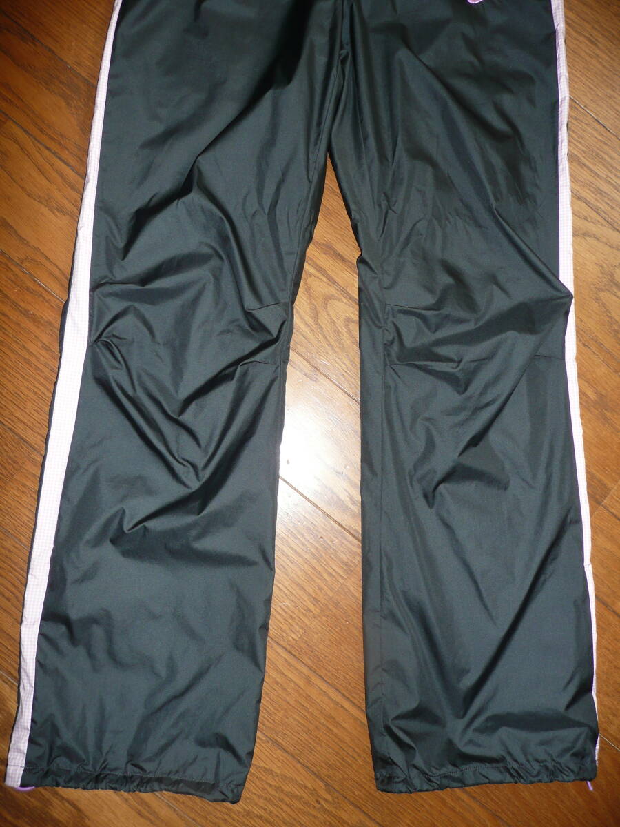 NIKE ナイキ 良美 レディースM(160/66A) 裏メッシュウインドパンツ 春秋冬 グレー 身長155-165cm 胴囲70cm位 スポーツ トレーニング 運動