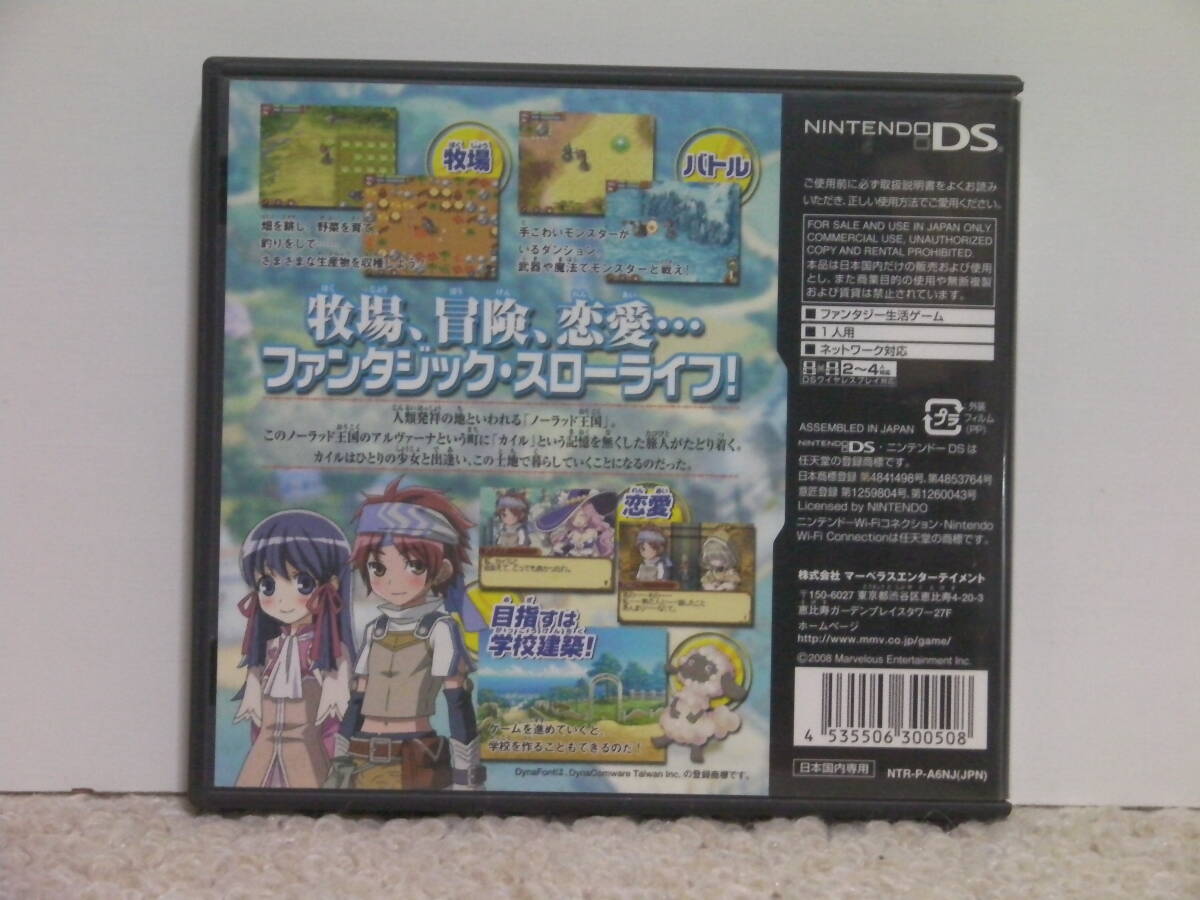 ■■ 即決!! DS ルーンファクトリー2（後期出荷版）Rune Factory 2／ Nintendo ニンテンドーDS■■_画像10