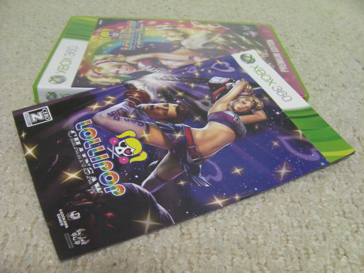 ■■ 即決!! Xbox360 ロリポップチェーンソー／LOLLIPOP CHAINSAW PREMIUM EDITION■■_画像4