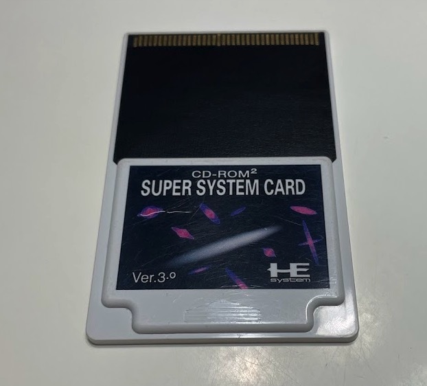 NEC - PC engine super system card - Ver 3.0