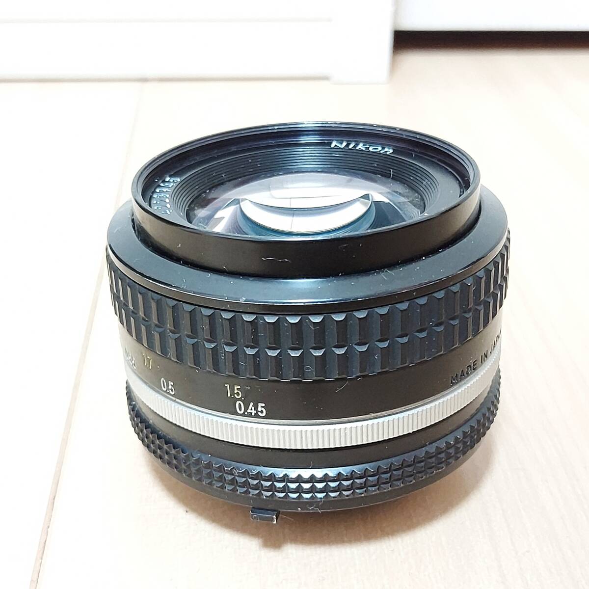 Nikon ニコン レンズ NIKKOR 50mm 1:1.4、NIKKOR 28mm 1:3.5 一眼レフカメラ用レンズ ジャンク 中古◆16458、21436と_画像9