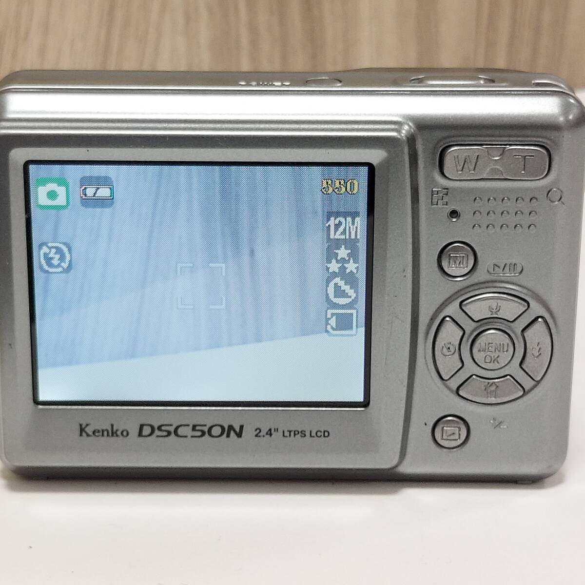 Kenko ケンコー DSC50N コンパクトデジタルカメラ 電池式 現状品 中古◆16694_画像7