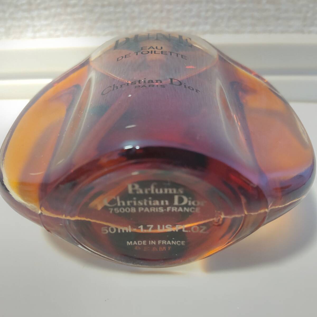 Christian Dior クリスチャンディオール DUNE デューン オードトワレ 50ml ほぼ満量 残量多 香水 外箱付 中古品◆21666_画像5