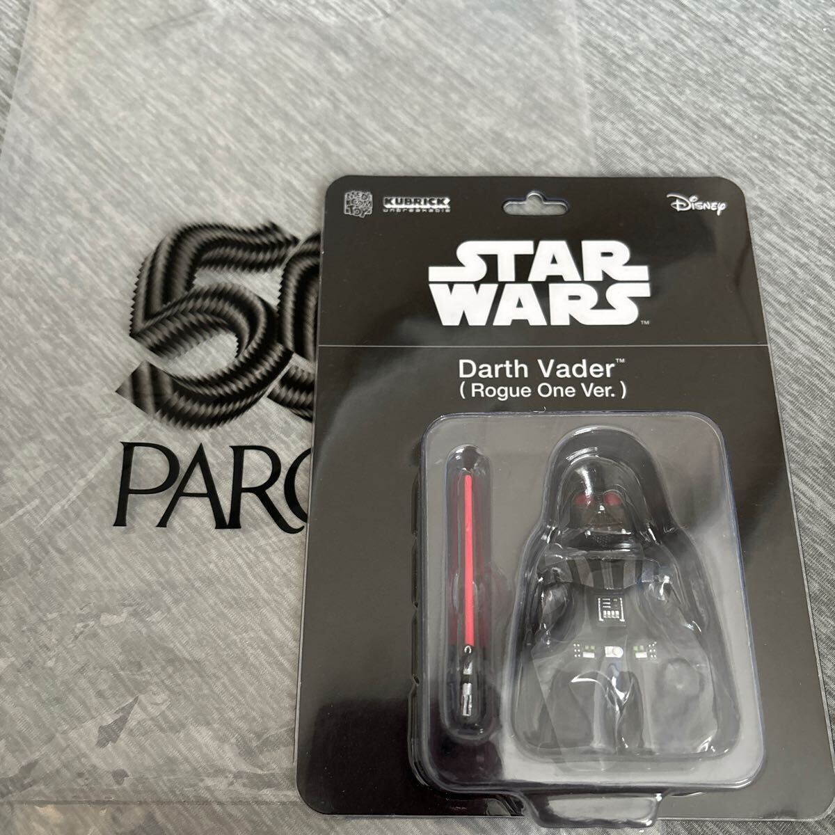 新品未開封 ダースベイダー フィギュア STAR WARS スターウォーズ パルコ PARCO ノベルティ キューブリック_画像1