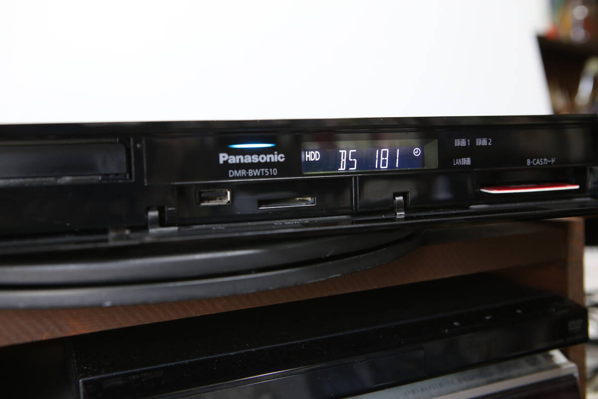  Panasonic DIGA HD/DVD/BD магнитофон DMR-BWT510 500GB электризация подтверждено 