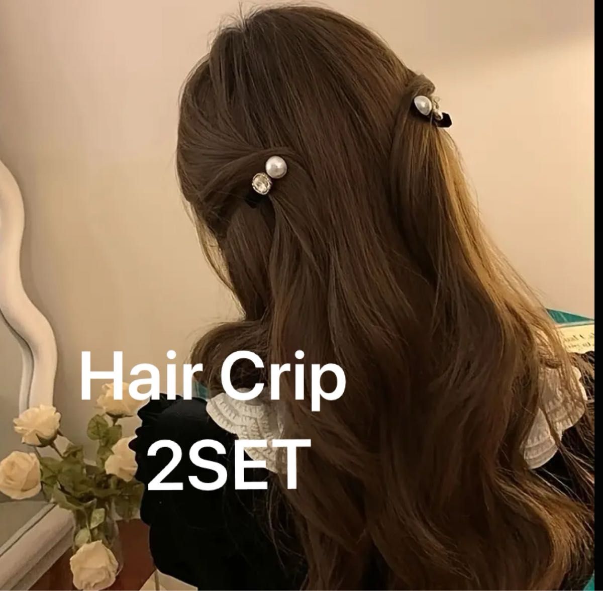 パール ミニ ヘアクリップ  ヘアアクセサリー ヘアピン ビジュー 韓国 アクセサリー 髪留め