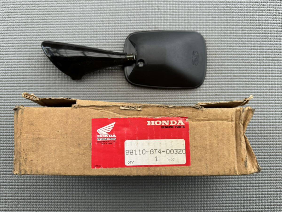 9 warehouse one-side attaching goods new goods stock goods HONDA original part Honda NSR50H side mirror that time thing dirt equipped Racer replica 