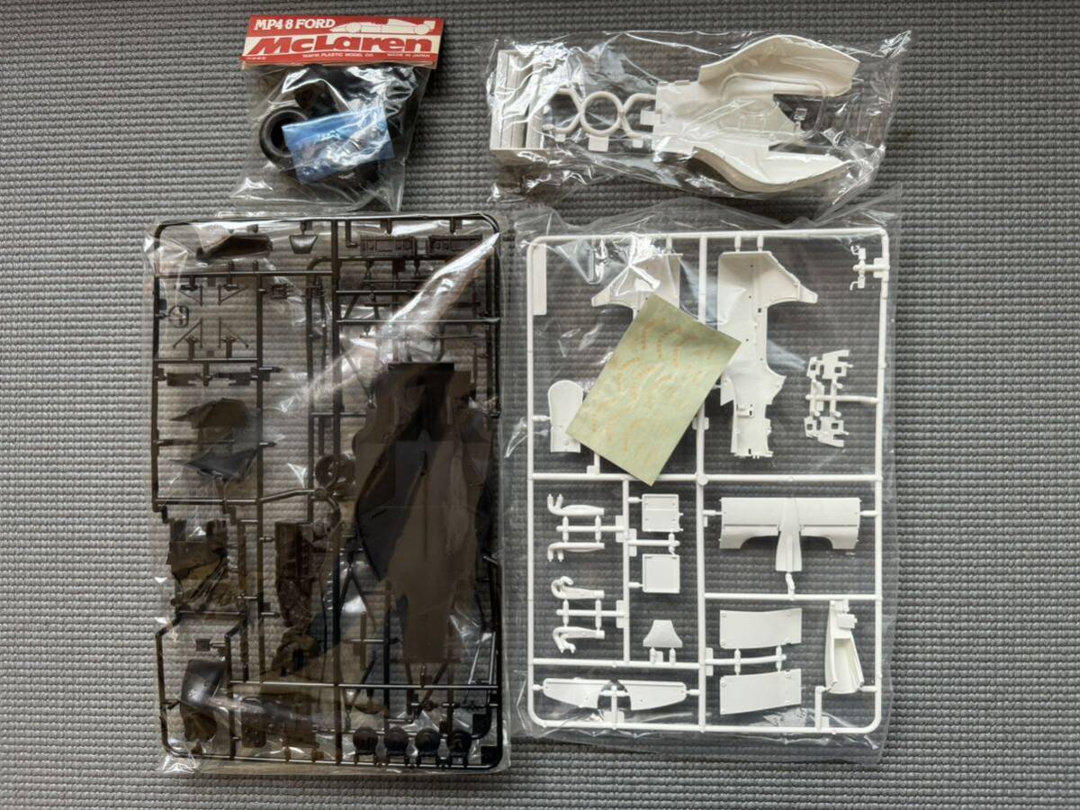 ８　倉庫片付け品　新品在庫品　ジャンク　ＴＡＭＩＹＡ　マクラーレンＭＰ４／８フォード　プラモデル　Ｆ-１　アイルトンセナ　タミヤ_画像4