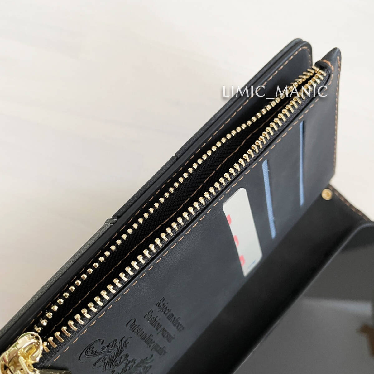 iPhone 13 / 14 ケース スマホ 手帳型 レザー ブラック 黒 黒色 お財布 カード収納 アイフォン アイホン