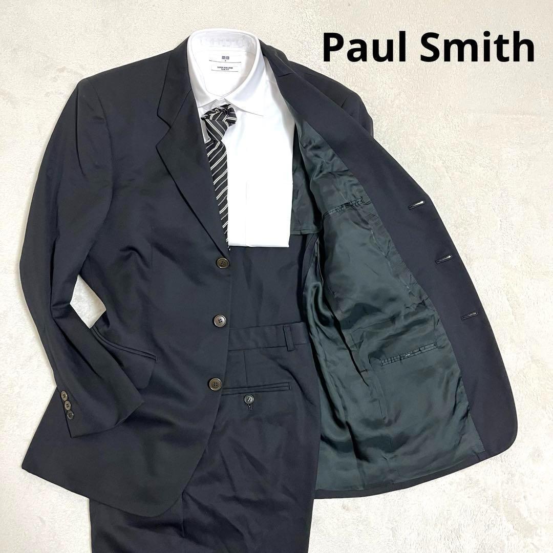 485 Paul Smith ポールスミス セットアップスーツ ダークネイビー M 3B_画像1