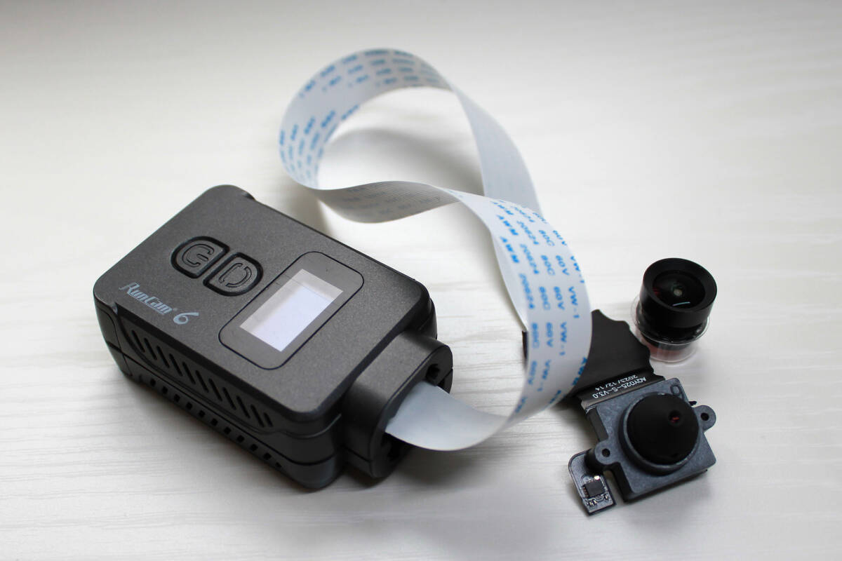 RunCam6 延長加工 レンズ交換式 ピンホールレンズ+純正レンズ RunCam6 延長加工 レンズ交換式 ピンホールレンズ+純正レンズ
