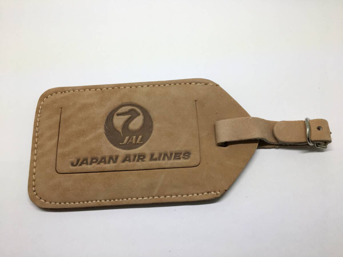 日本航空【JAL】EXECUTIVE CLASS 革製ネームタグ・バゲージタグ （送料込み）の画像1