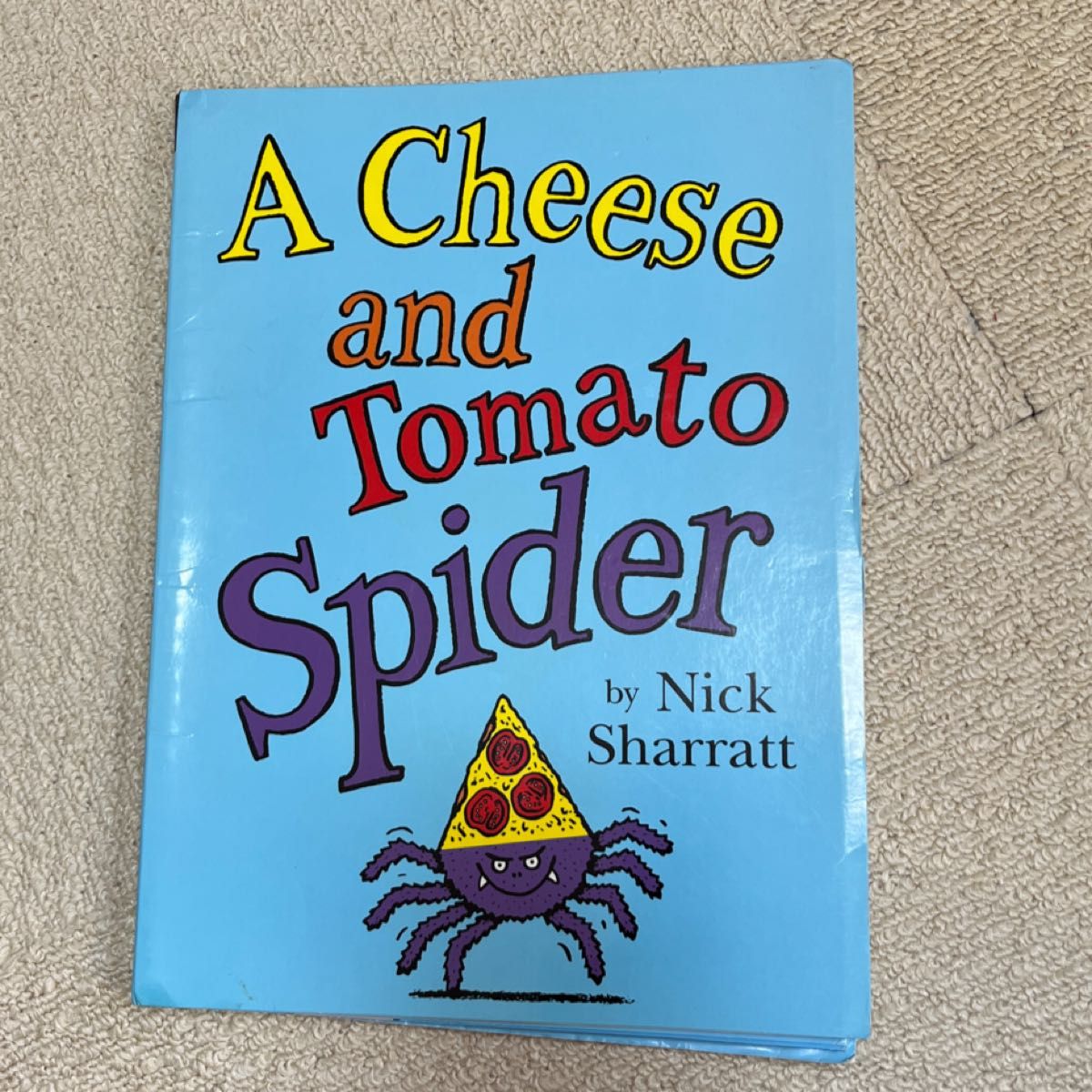 A Cheese and Tomato Spider 英語絵本