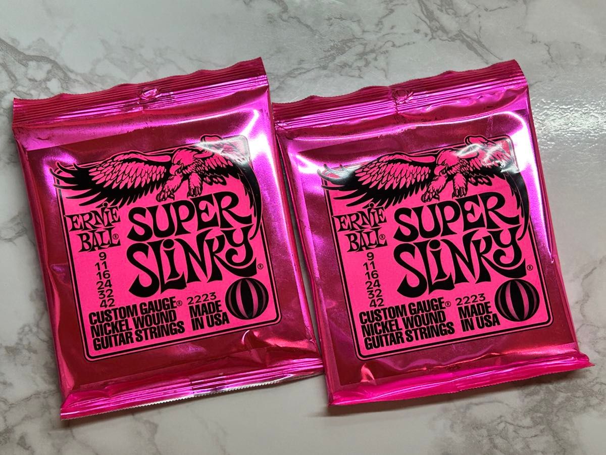 ERNIE BALL Super Slinky #2223 0942　2set