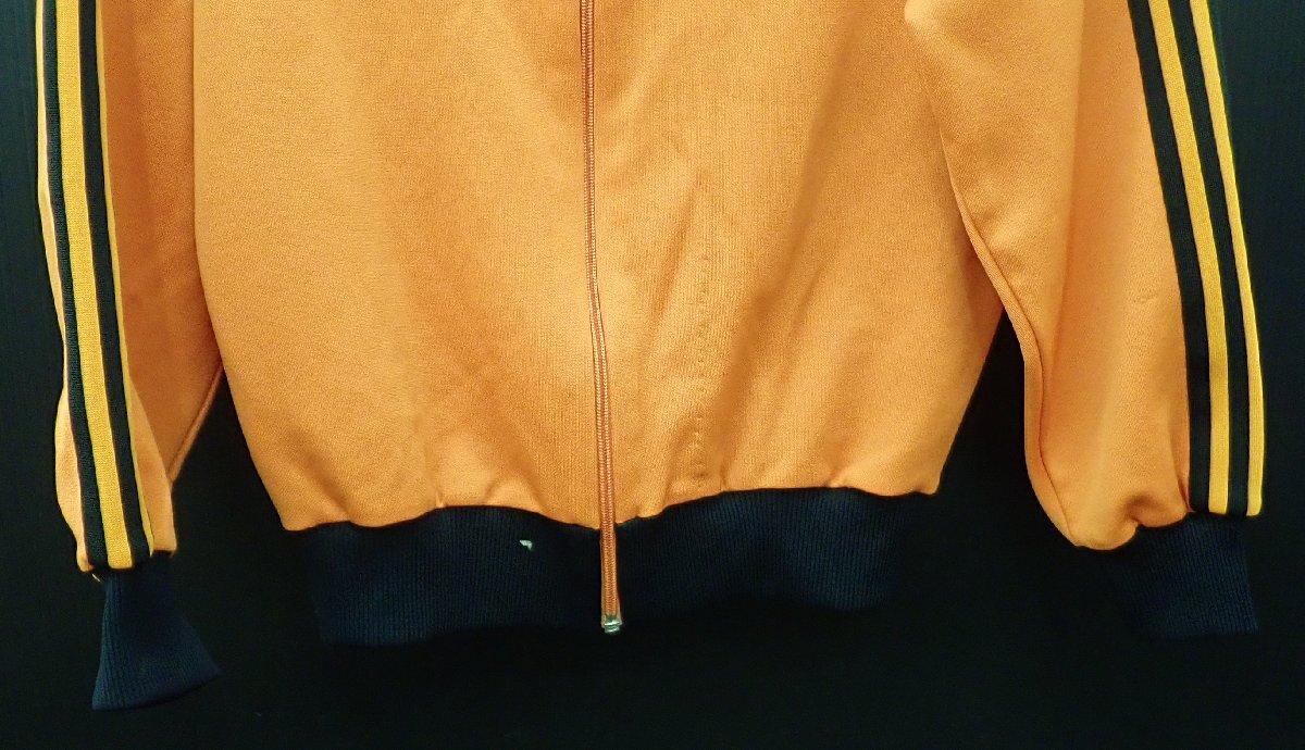 *adidas Adidas спортивная куртка 80*s Vintage Descente производства orange черный джерси б/у одежда 