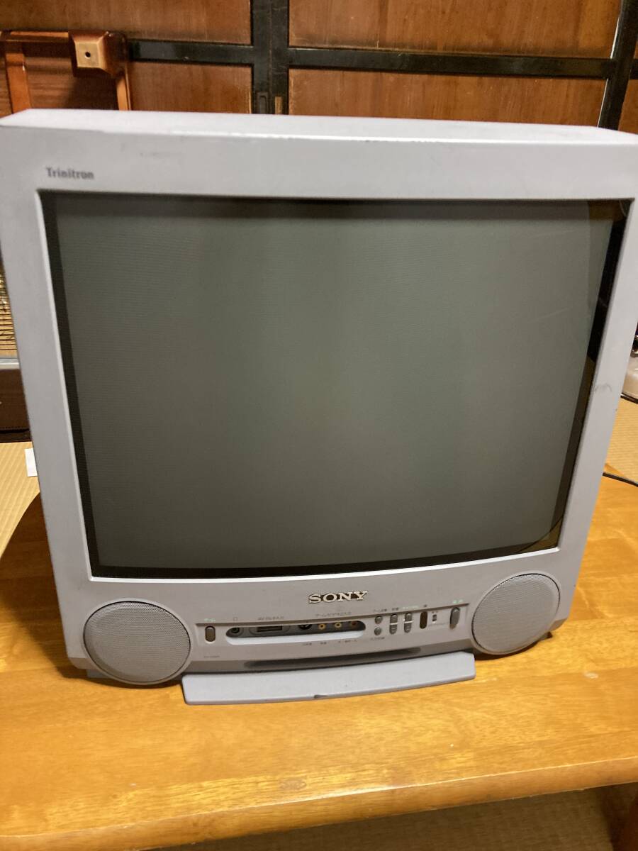 【運送保険付き】　SONY　KV-21SP1　PLAYSTATION専用テレビ　AVマルチ端子付き　RGB_画像2