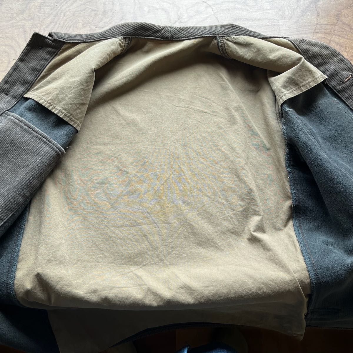 40s-50s French hunting jacket コットンピケ ヴィンテージ 40s-50s French hunting jacket コットンピケ ヴィンテージ