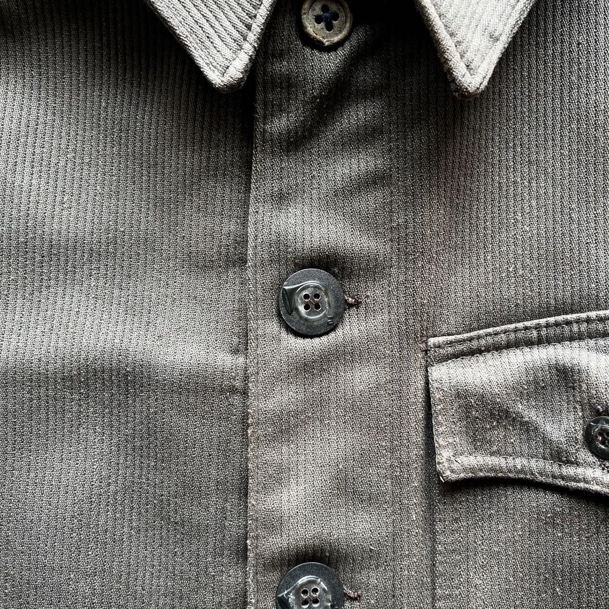 40s-50s French hunting jacket コットンピケ ヴィンテージ 40s-50s French hunting jacket コットンピケ ヴィンテージ