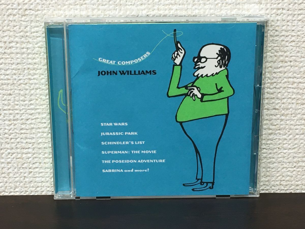 ジョン・ウィリアムズ作品集　John Williams（スターウォーズ/ジュラシックパーク/スーパーマン 他）【CD】_画像1
