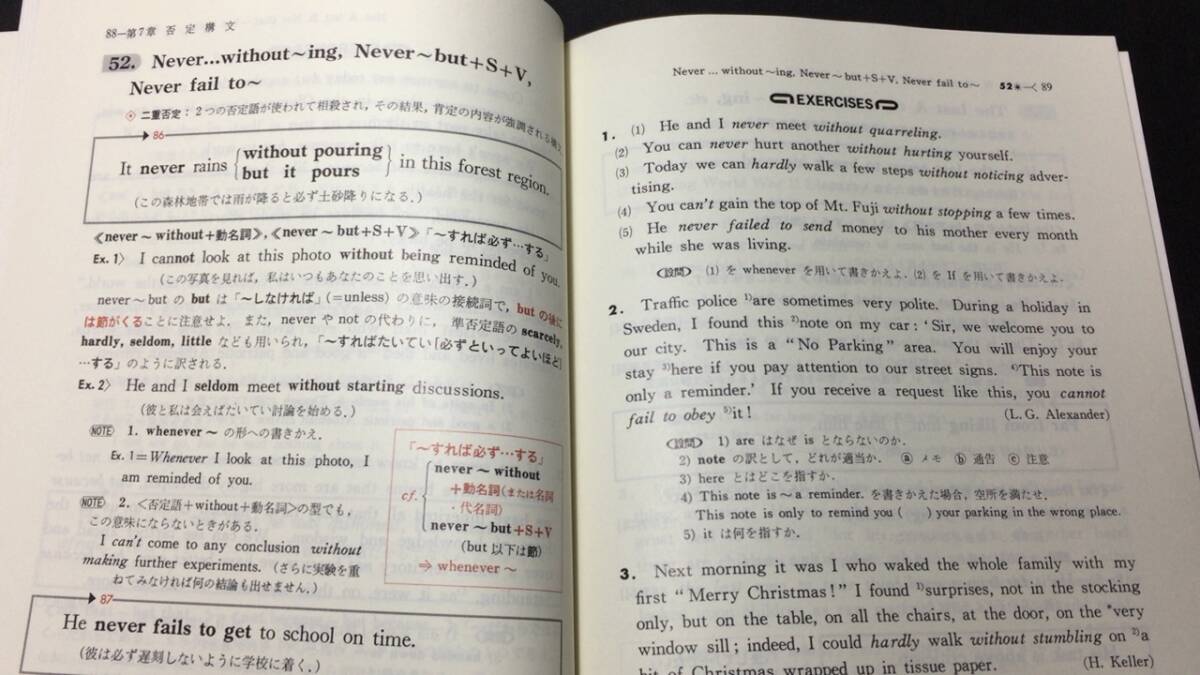 【英語参考書65】『基礎と活用 英語構文 再訂版』●CHART研究所/数研出版●全200P/昭和60年●検)文型単語文法長文演習テキスト問題集_画像6