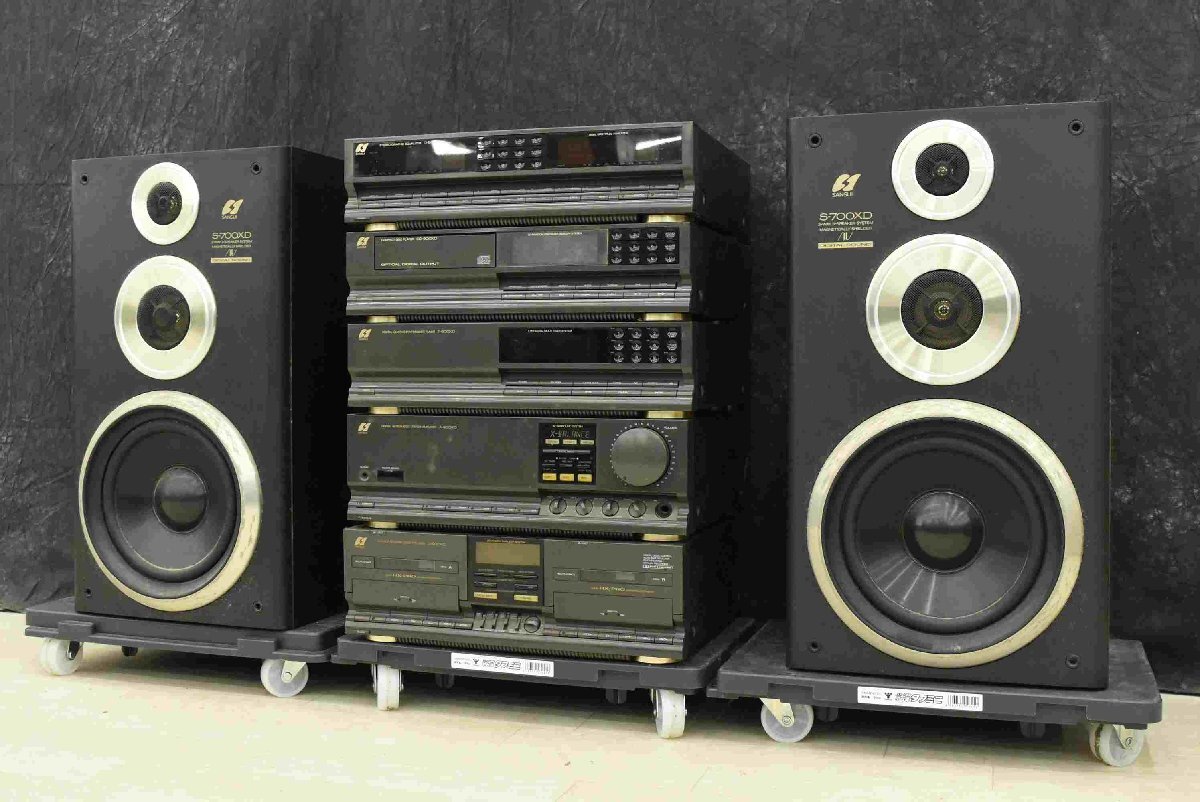 F*SANSUI Sansui G-900XD D-900XD CD-900XD T-900XD A-900XD S-700XD system player * present condition goods *