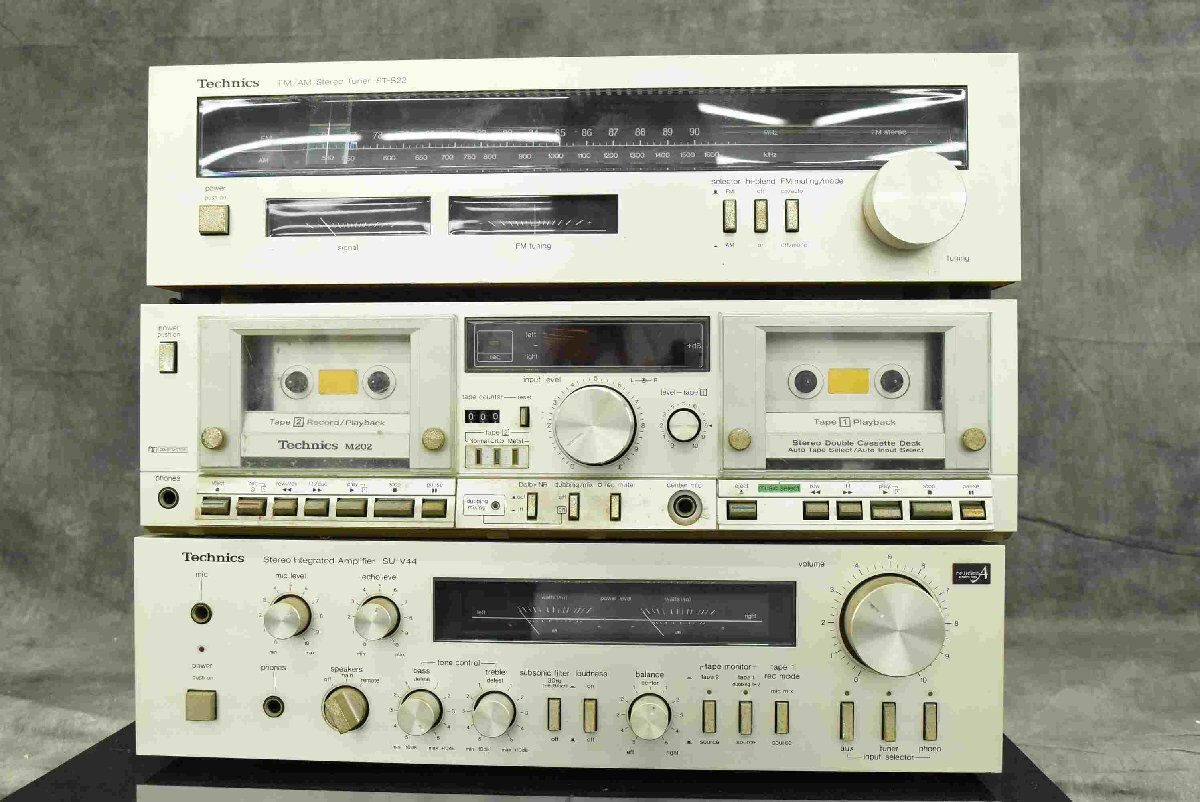 F*Technics Technics ST-S22/SU-V44/RS-M202 system player * present condition goods *