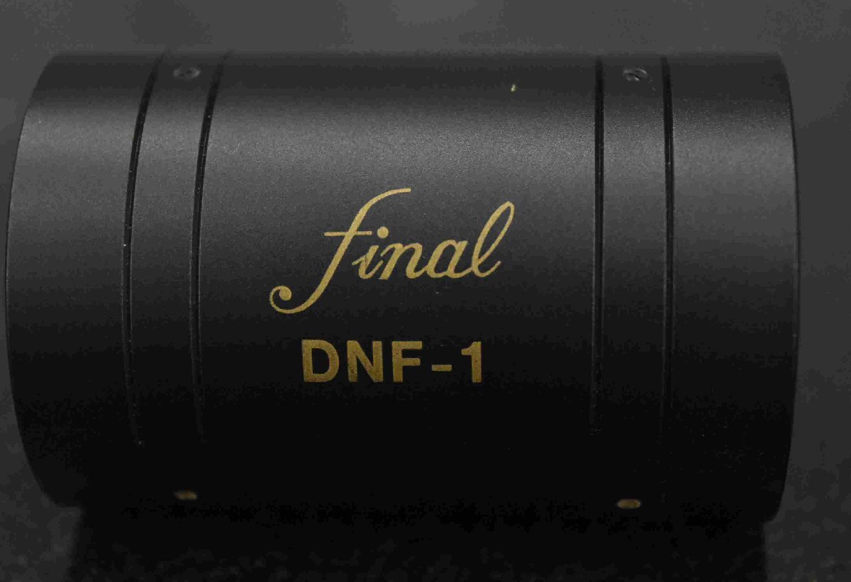 F☆final ファイナル デジタルライントランス DNF-1 ☆現状品☆_画像7