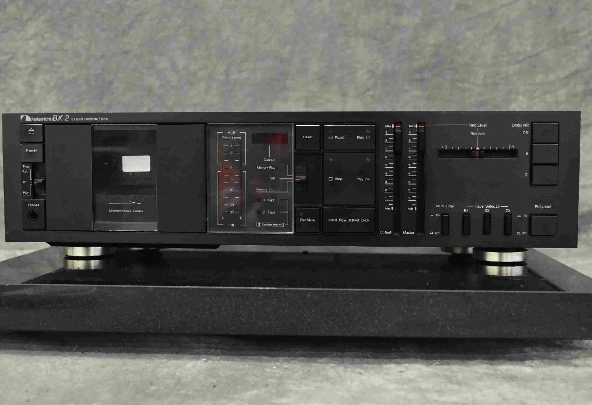 F☆Nakamichi ナカミチ カセットデッキ BX-2 ☆ジャンク品☆_画像2