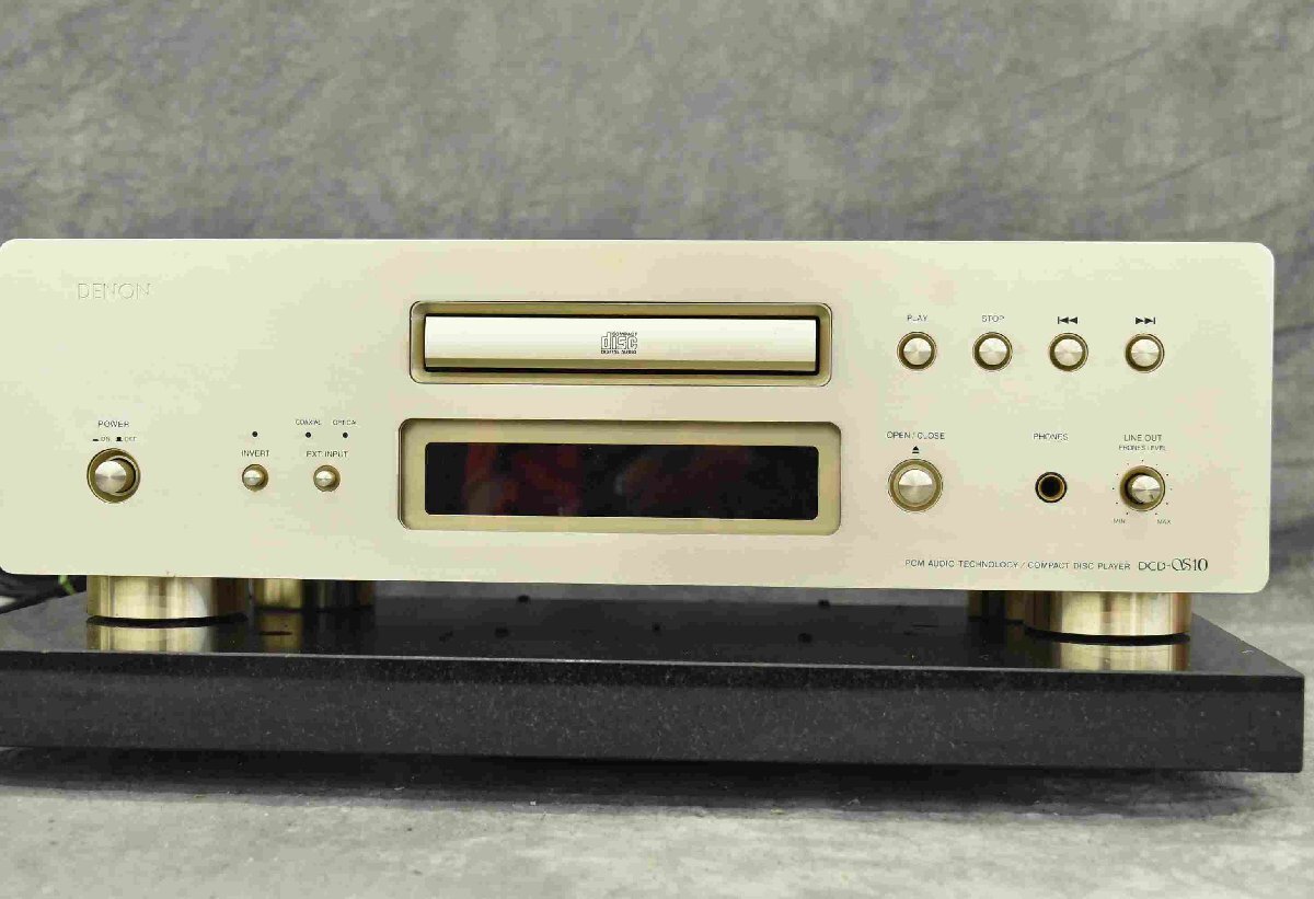 F☆DENON デノン CDプレーヤー DCD-S10 ☆ジャンク品☆_画像2