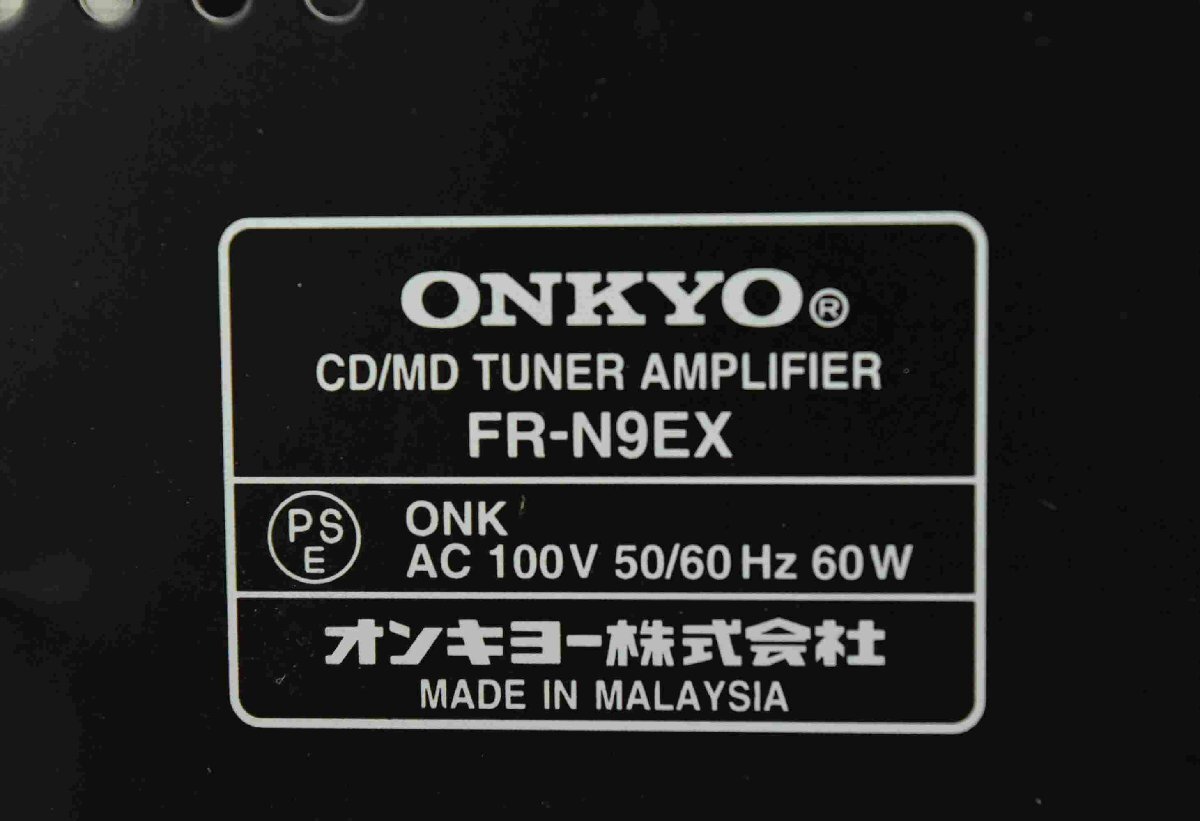 F*ONKYO Onkyo FR-N9EX D-N9EX mini component * present condition goods *