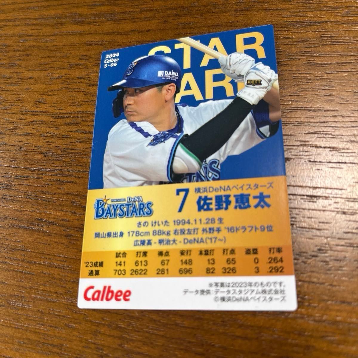 佐野恵太 2枚セット  プロ野球チップス2024 STARCARD 2021EXCITING SCENE